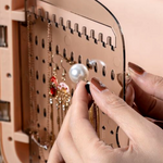 Coffret valise à Bijoux design idéal boucles d'oreilles  | Felin-Addict