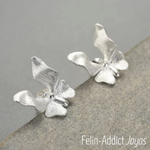 Boucles d'oreilles Secrets de Papillons | Felin-Addict