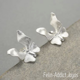 Boucles d'oreilles Secrets de Papillons | Felin-Addict