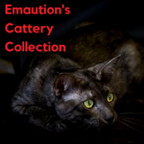 Medaillon chat Chatterie Emaution's Cattery | Felin-Addict Joyas
