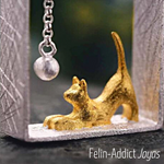 Playing cat jewellery | Felin-Addict Joyas